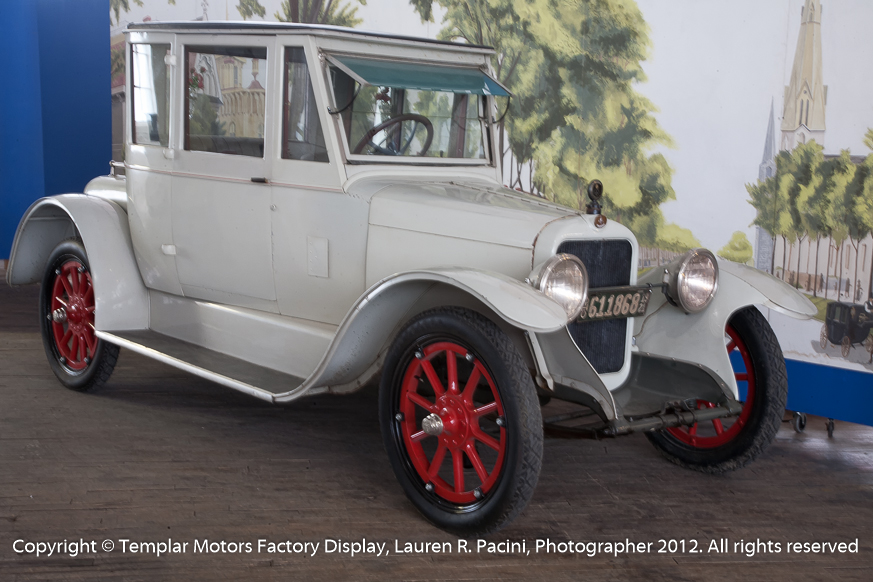 1921 Templar 3 Passenger Coupe - Rubay Body